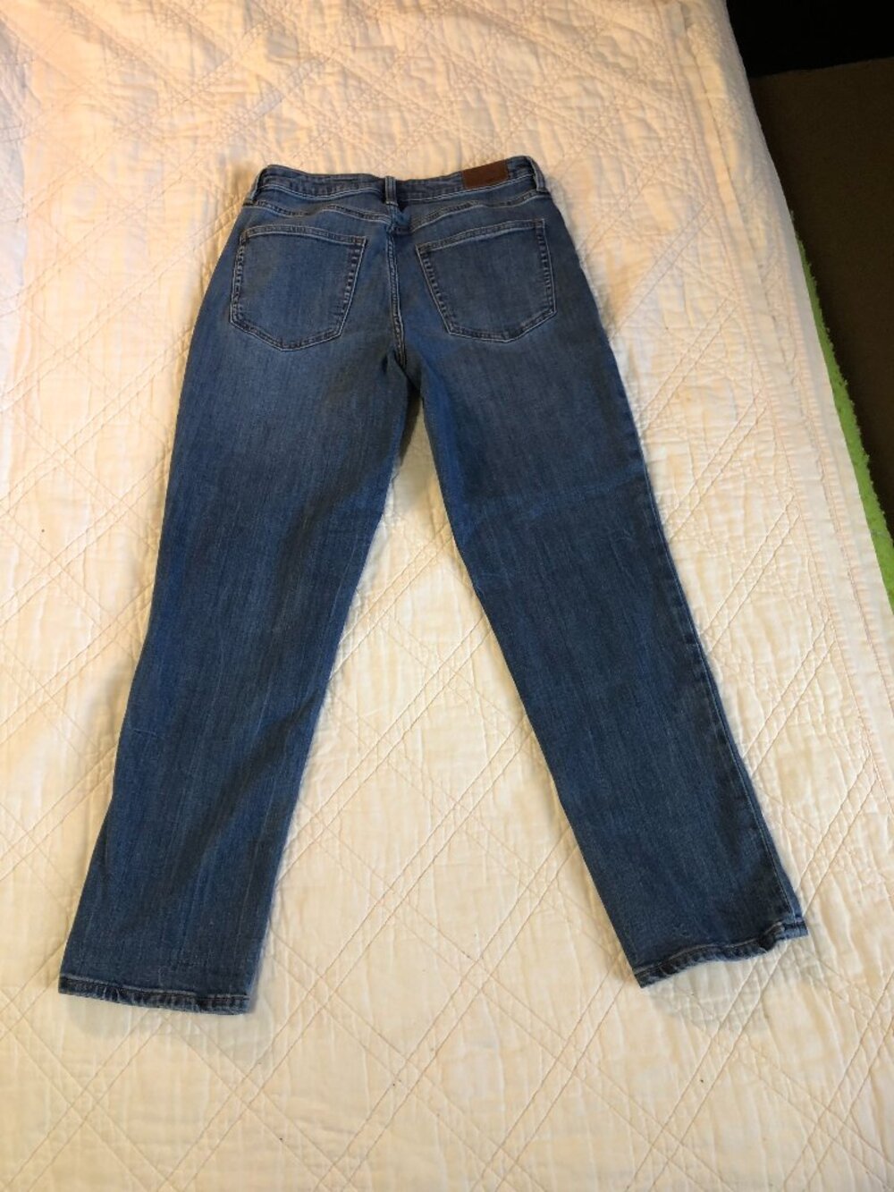 Lands End Denim Blue Jeans, Size 6